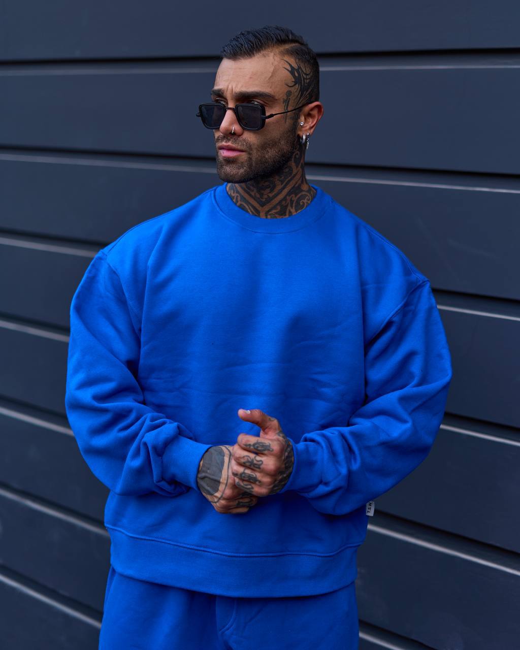 سویشرت آبی 2307 سویشرت آبی 2307