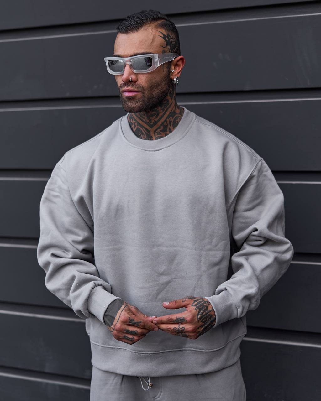 سویشرت طوسی روشن 2307 سویشرت طوسی روشن 2307