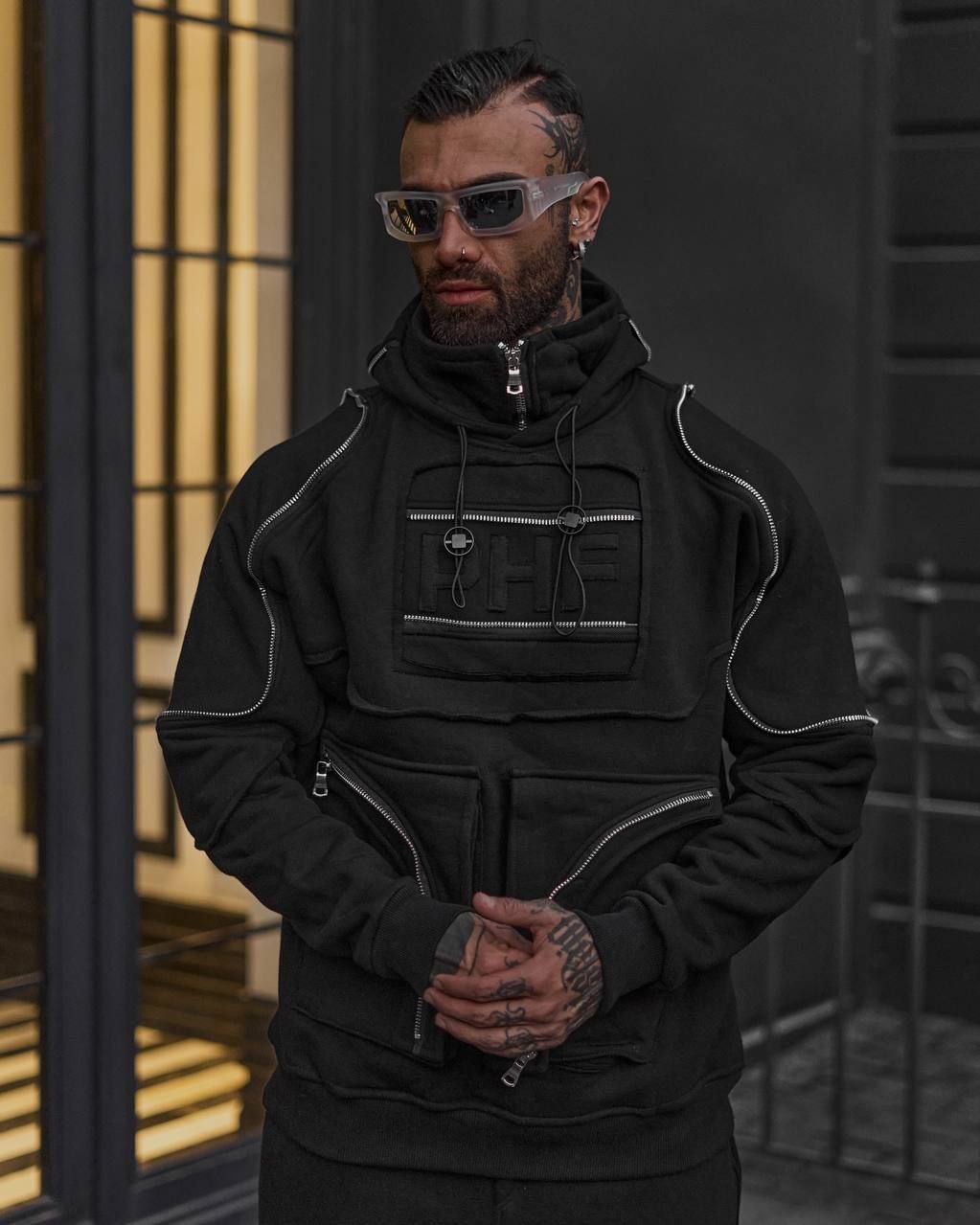 2331 (3) هودی BLACK OPS – زیپ سفید کد 2331 - Image 1