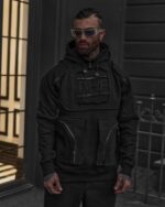 هودی BLACK OPS زیپ مشکی کد 2331/1