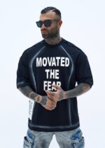 🖤 تیشرت اورسایز مدل No Fear 444 کد 2205/1