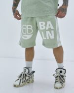 ست تیشرت و شلوارک Sage Green 1917 – سبز پاستلی - Image 3