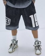 🖤 ست تیشرت و شلوارک مردانه مشکی گرادینت PAYMET – کد 2288 - Image 4