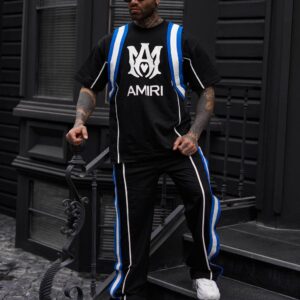 ⚫ ست تیشرت و شلوار مردانه Urban Racer 2396