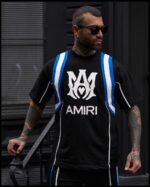 ⚫ ست تیشرت و شلوار مردانه Urban Racer 2396 - Image 4