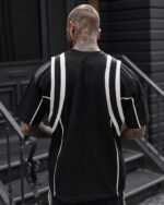 ⚪ ست تیشرت و شلوار مردانه Urban Racer Mono 2396 - Image 2