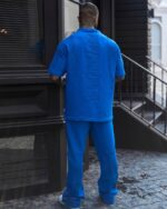 🔵 ست کامل آبی – Blue Royal Street 2397 - Image 3