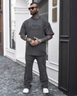 ⚫ 2️⃣ ست کامل طوسی تیره – Dark Concrete Edition 2397