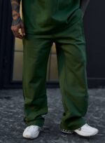 شلوار اسلش بگ سبز تیره مدل Urban Straight کد 2391 - Image 3