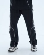 ست تیشرت و شلوار Oversized طرح برند؛ تلفیق هنر و استایل خیابانی کد 2227 - Image 2