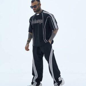 ست تیشرت و شلوار Balenciaga؛ نهایت استایل خیابانی کد 2222