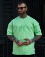 🟢 تیشرت اورسایز Fresh Mint Street