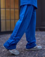 شلوار اسلش بگ آبی کاربنی مدل Urban Wave کد 2412 | اسلشتک - Image 2