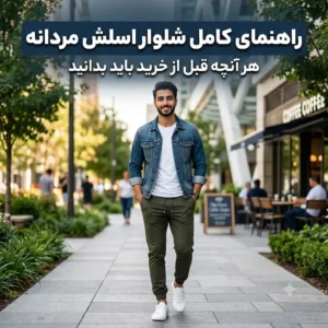شلوار اسلش مردانه