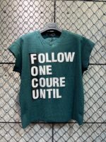 رکابی مردانه اوور سایز FOLLOW ONE COURE UNTIL - Image 3