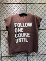 رکابی مردانه اوور سایز FOLLOW ONE COURE UNTIL - Image 5