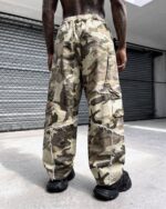 شلوار بگ کارگو چریکی Desert Camo | مدل Tactical Raw - Image 3