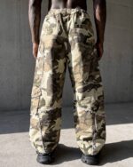 شلوار بگ کارگو چریکی Desert Camo | مدل Tactical Raw - Image 4