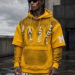 هودی Yellow Minimal — هودی زرد مینیمال