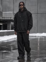 هودی تکتیکال لایه‌ای Triple Black - Image 2