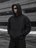 هودی تکتیکال لایه‌ای Triple Black - Image 4