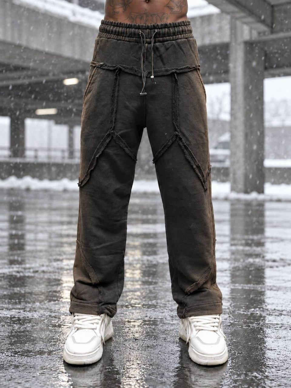 2413 (4) شلوار Shadow Utility Washed Cargo - Image 1