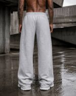 شلوار دورس دمپا گت‌دار Jacquard Grey - Image 2