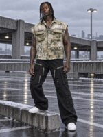وست چریکی استریت‌ویر مدل Urban Camo Vest - Image 4