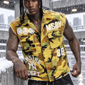 وست چریکی استریت‌ویر مدل Urban Camo Vest